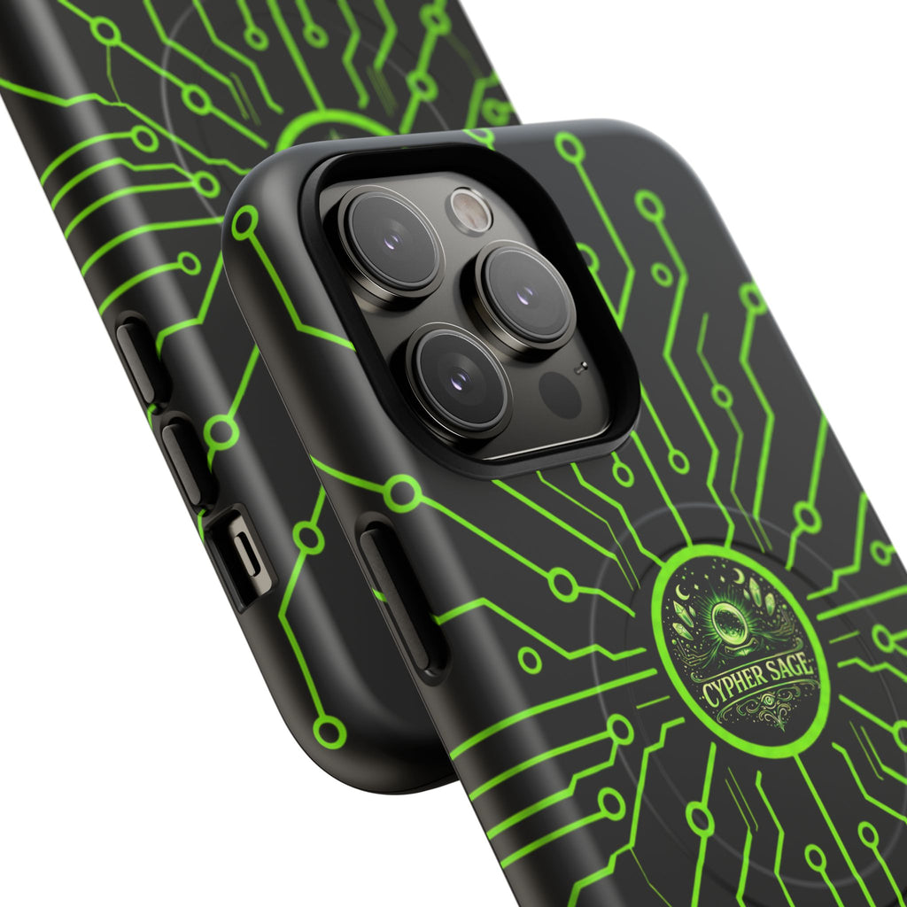 Cypher Sage - Circuitboard — Tough Magnetic iPhone Case