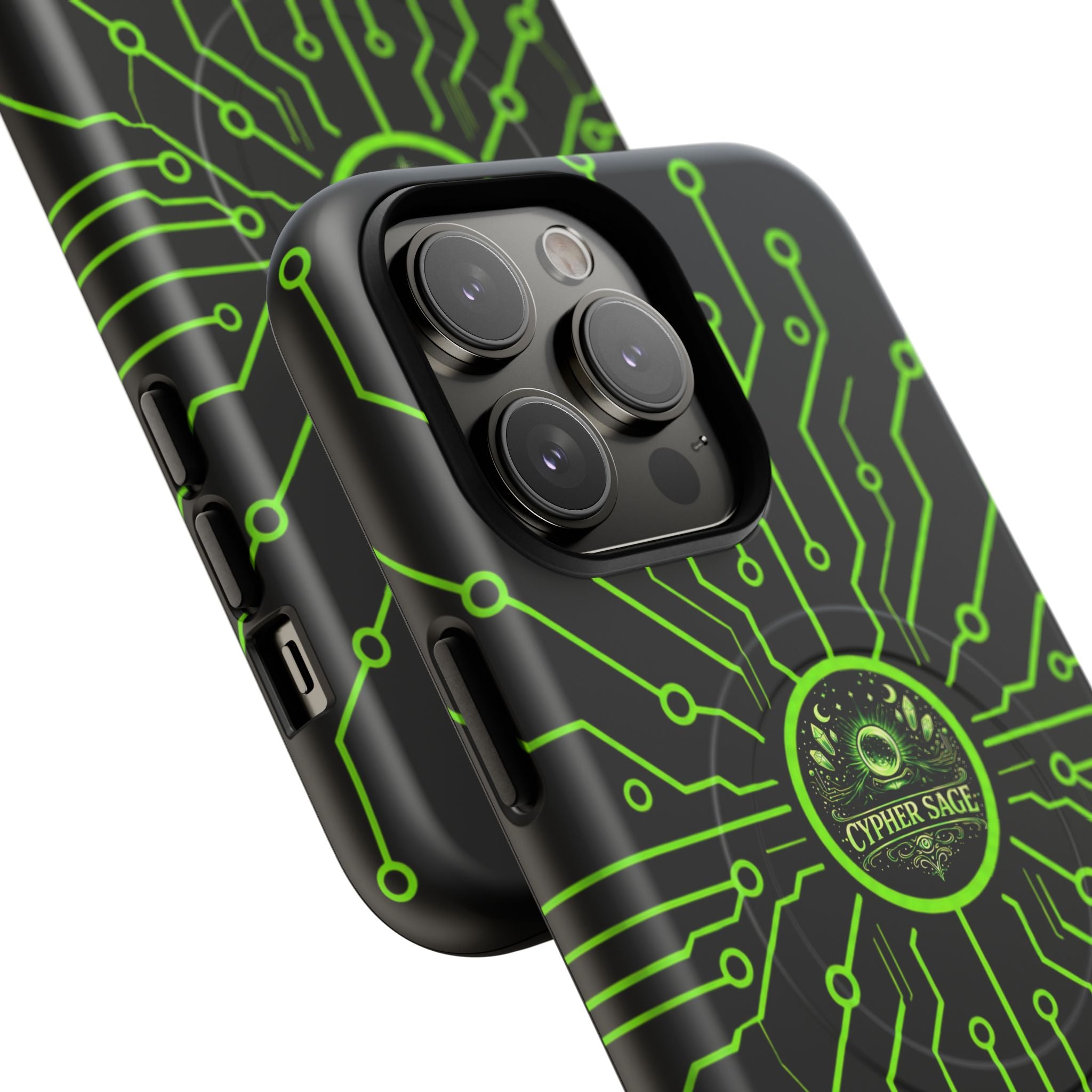 Cypher Sage - Circuitboard — Tough Magnetic iPhone Case