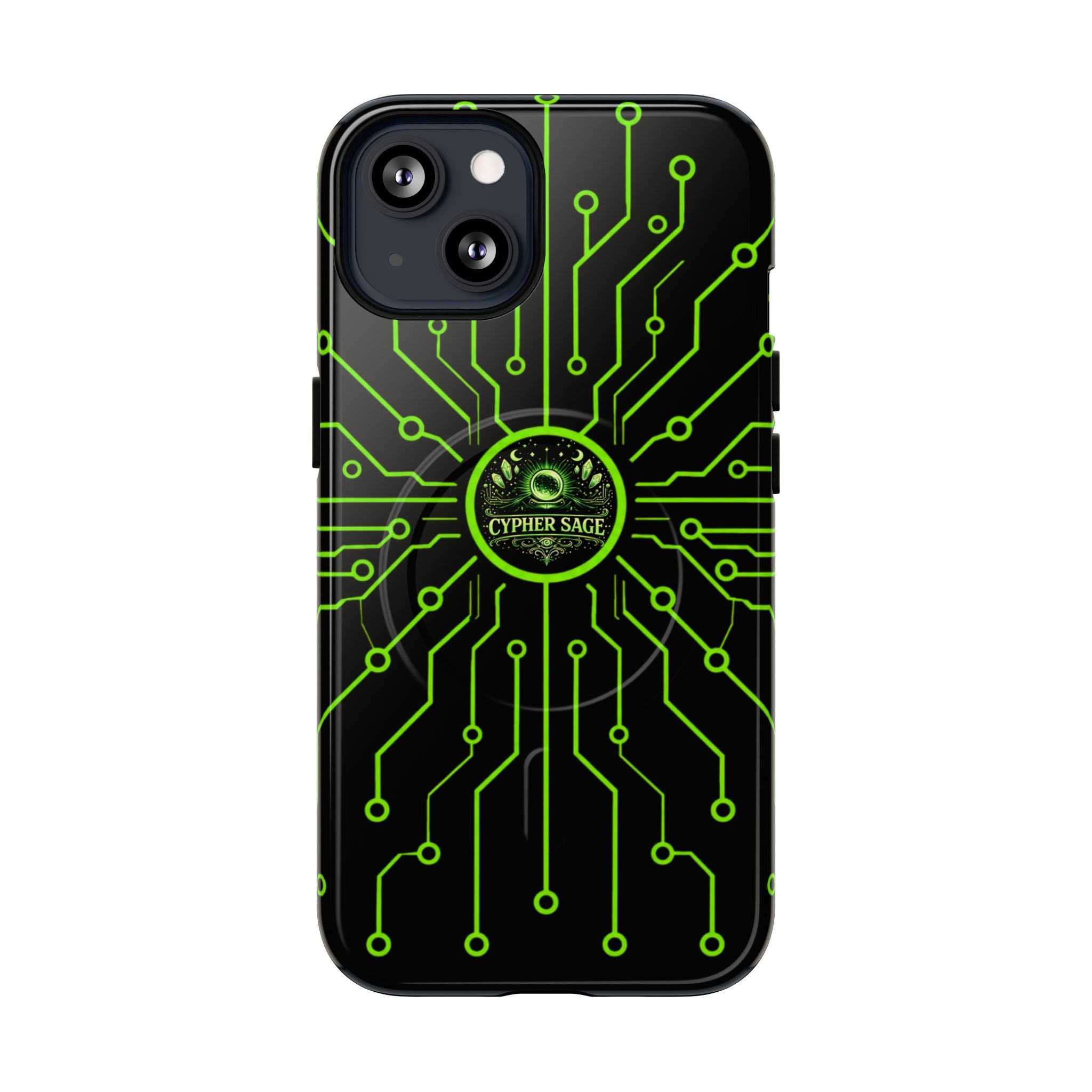 Cypher Sage - Circuitboard — Tough Magnetic iPhone Case