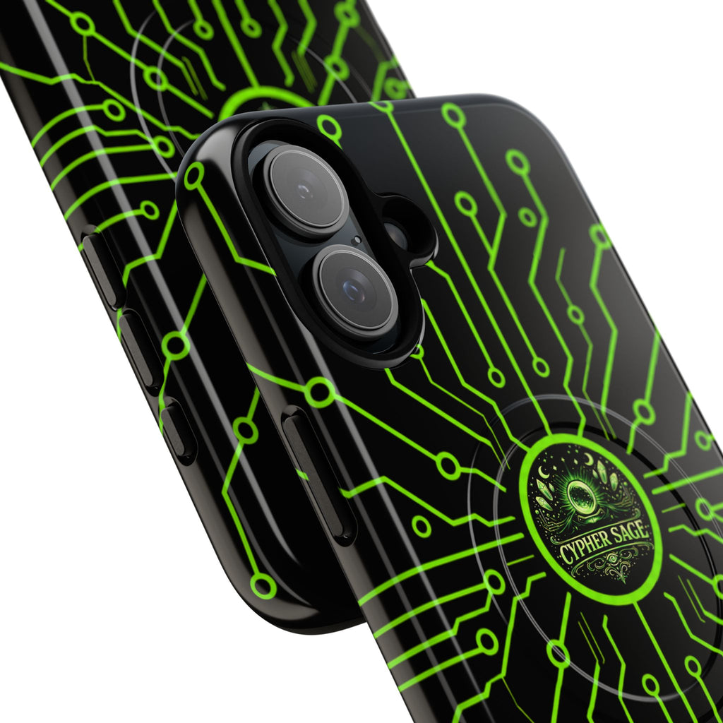 Cypher Sage - Circuitboard — Tough Magnetic iPhone Case