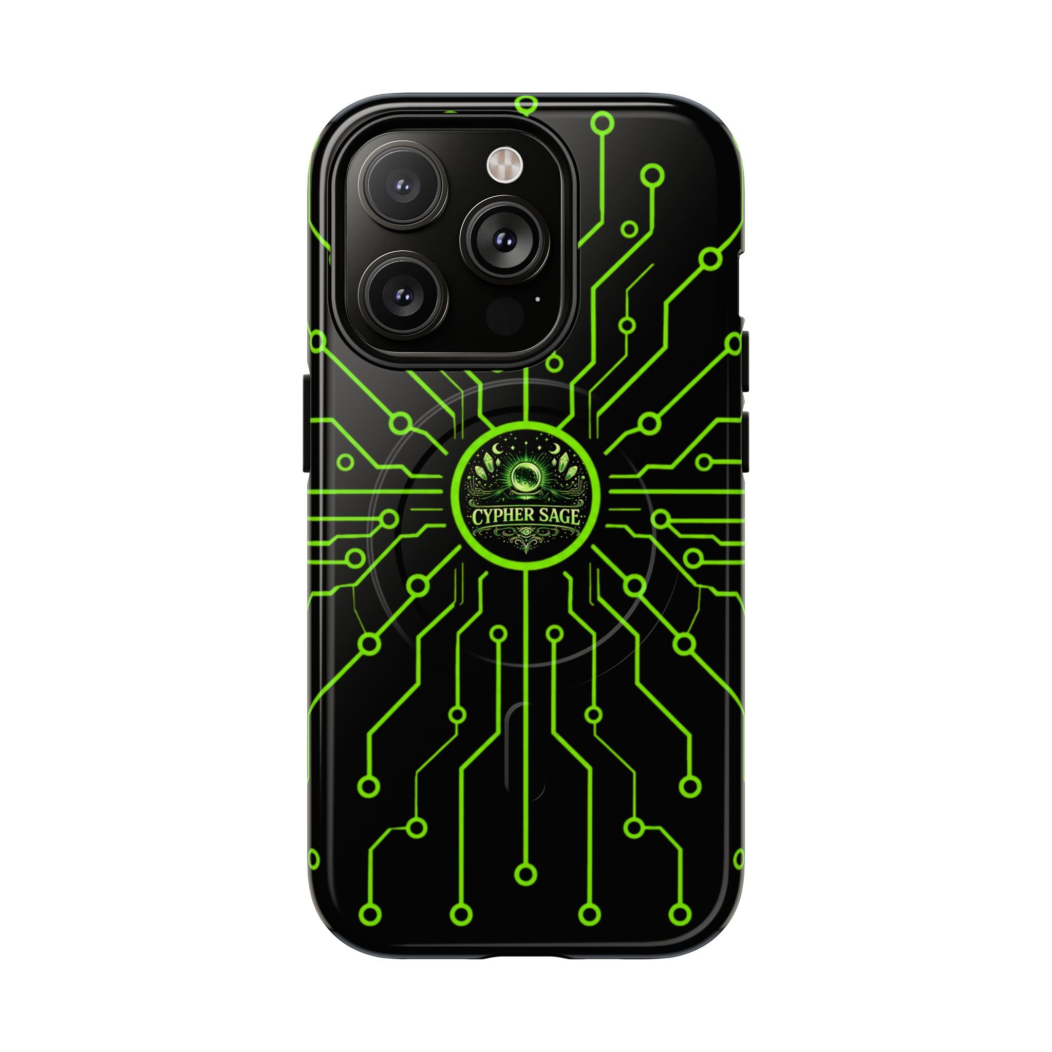 Cypher Sage - Circuitboard — Tough Magnetic iPhone Case