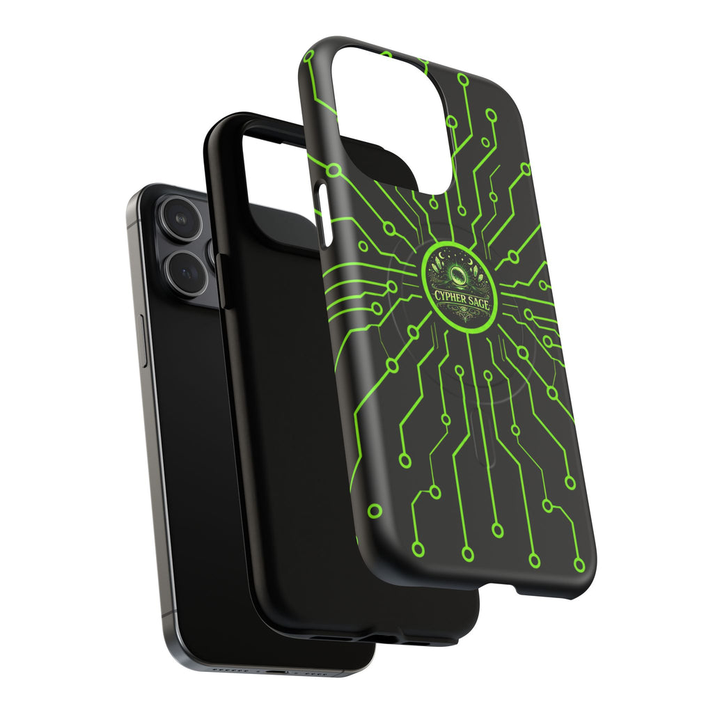 Cypher Sage - Circuitboard — Tough Magnetic iPhone Case