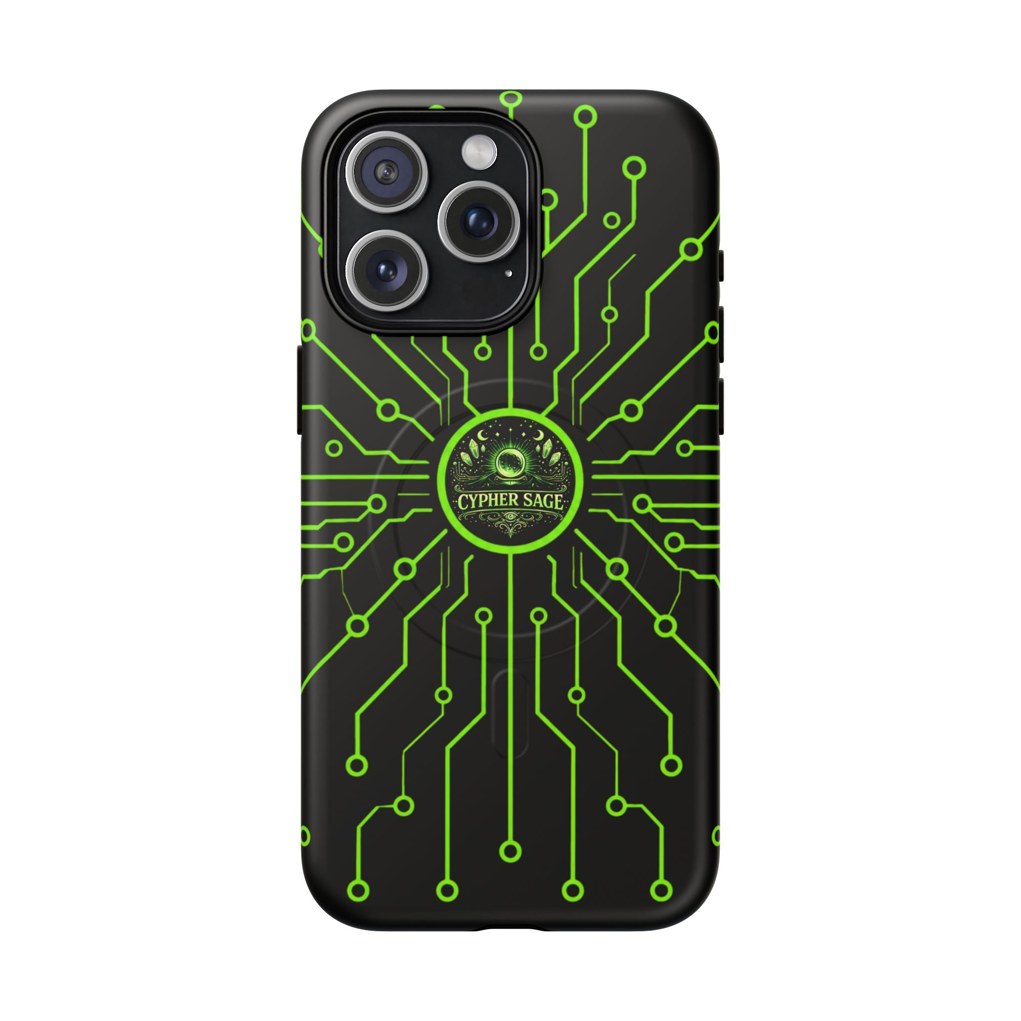 Cypher Sage - Circuitboard — Tough Magnetic iPhone Case