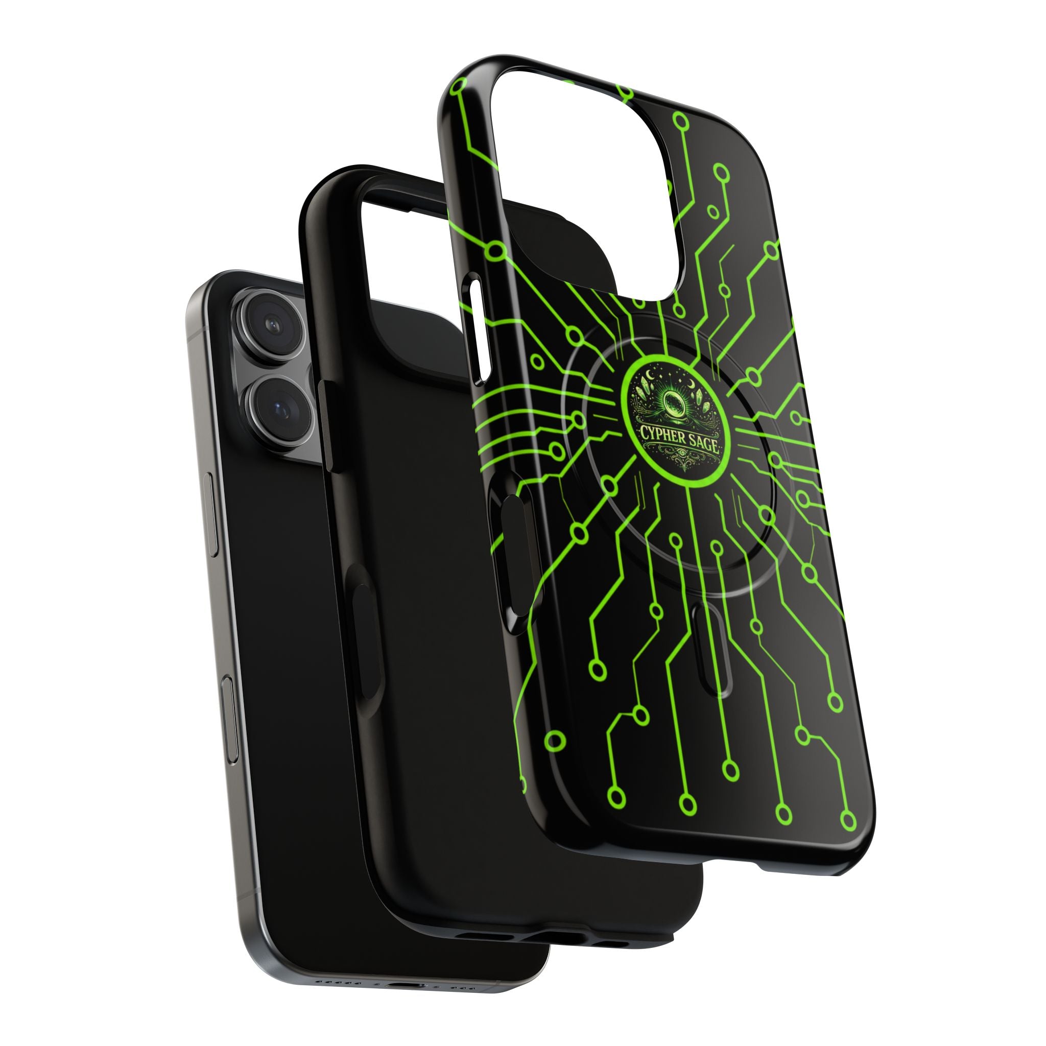 Cypher Sage - Circuitboard — Tough Magnetic iPhone Case