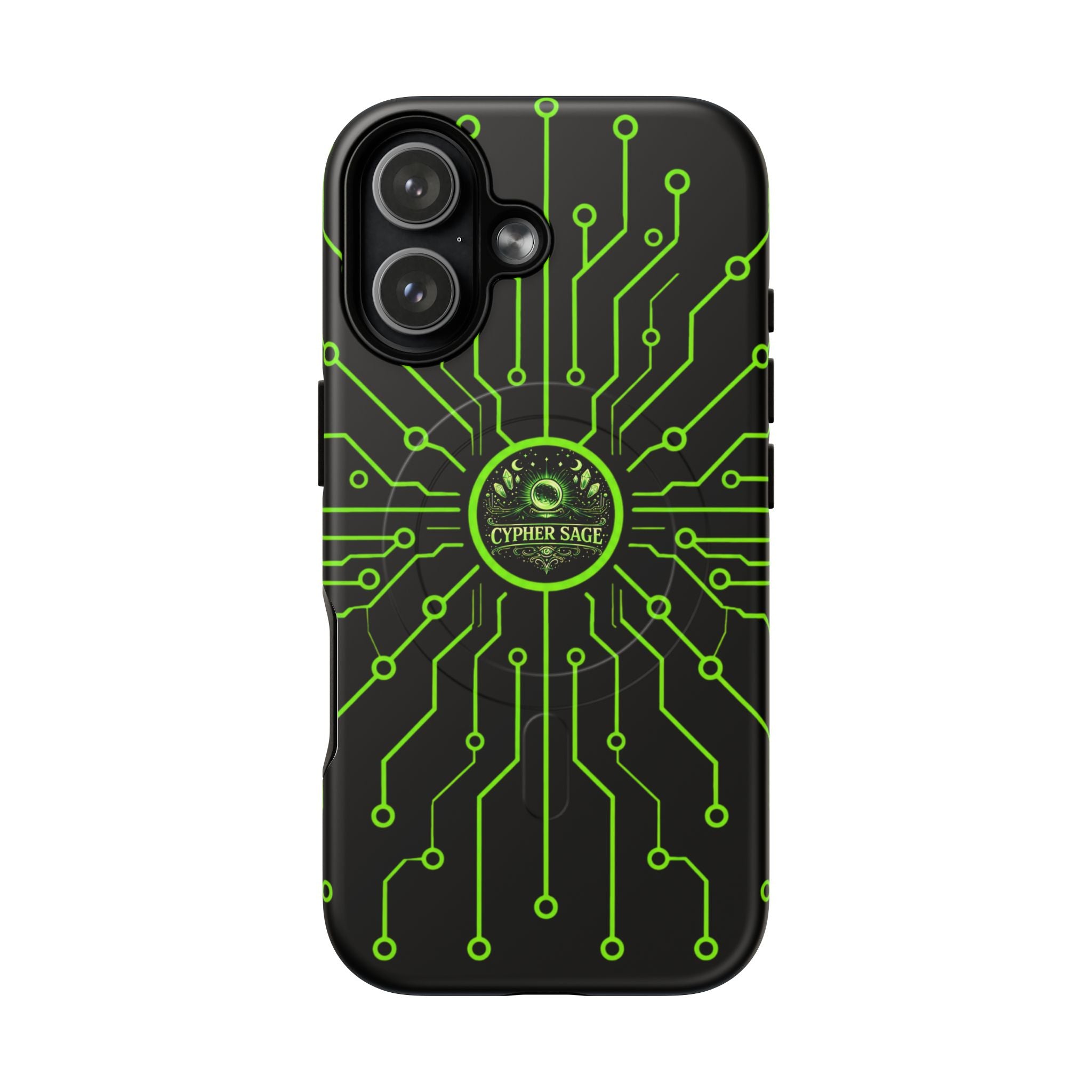 Cypher Sage - Circuitboard — Tough Magnetic iPhone Case