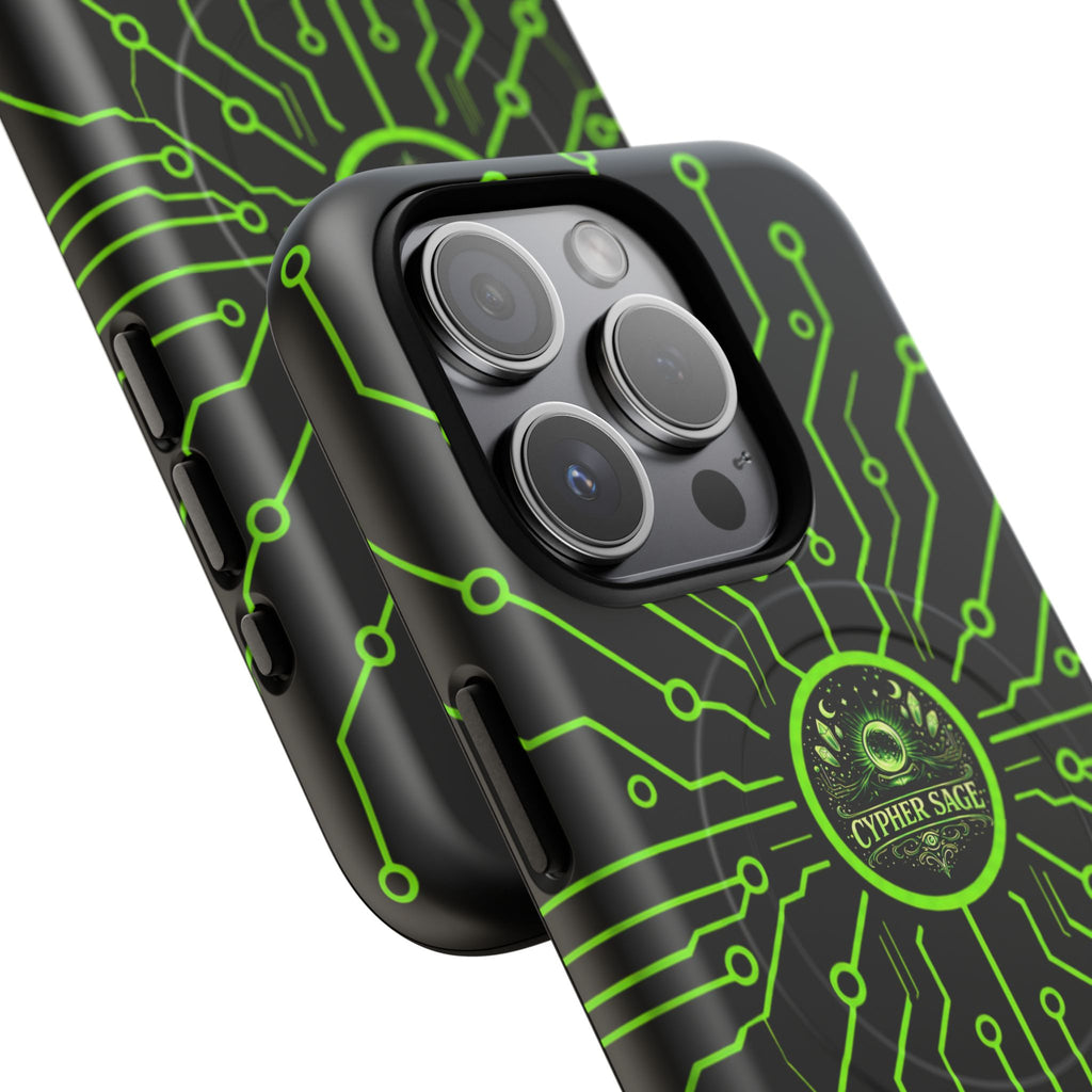 Cypher Sage - Circuitboard — Tough Magnetic iPhone Case