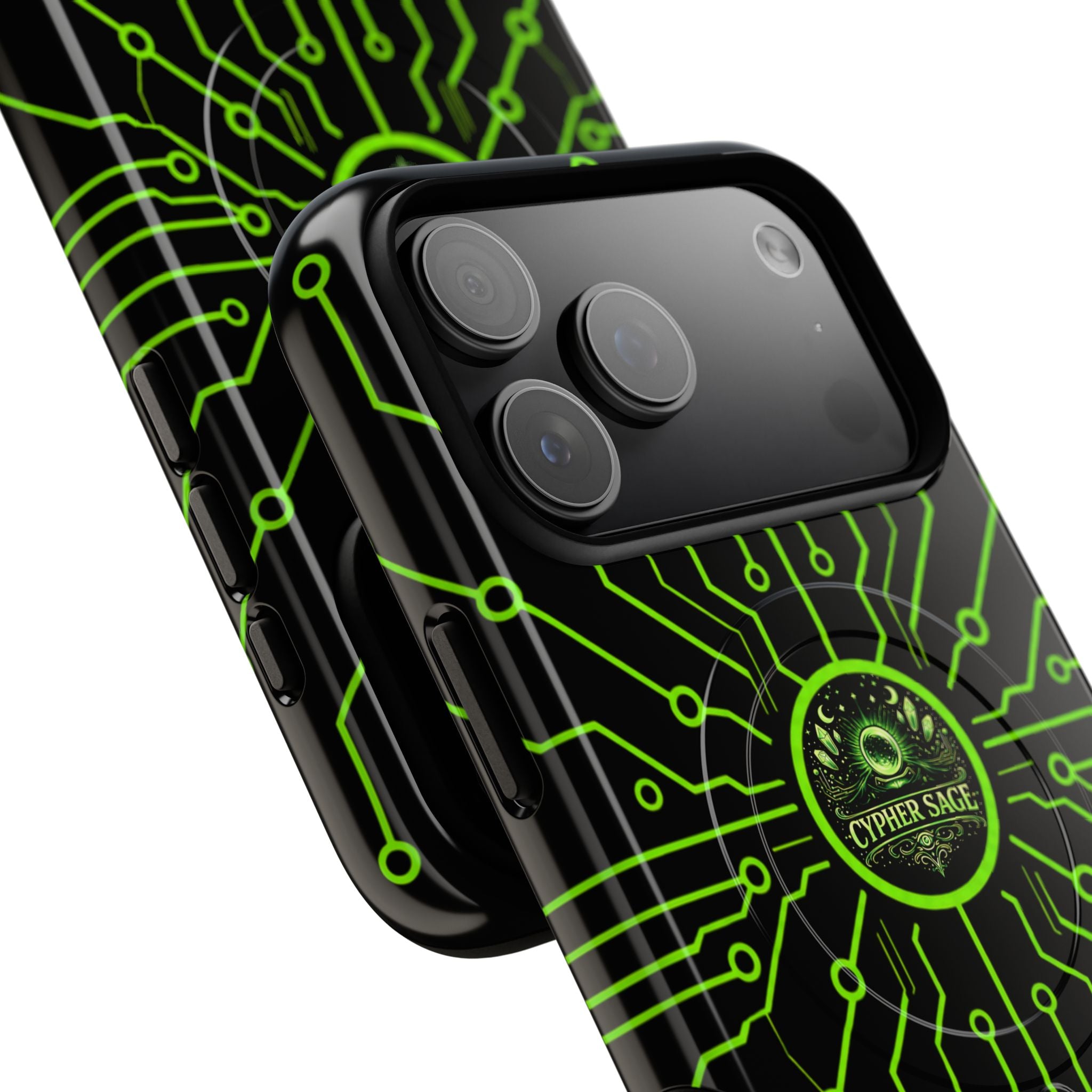 Cypher Sage - Circuitboard — Tough Magnetic iPhone Case