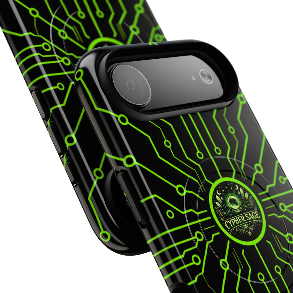 Cypher Sage - Circuitboard — Tough Magnetic iPhone Case