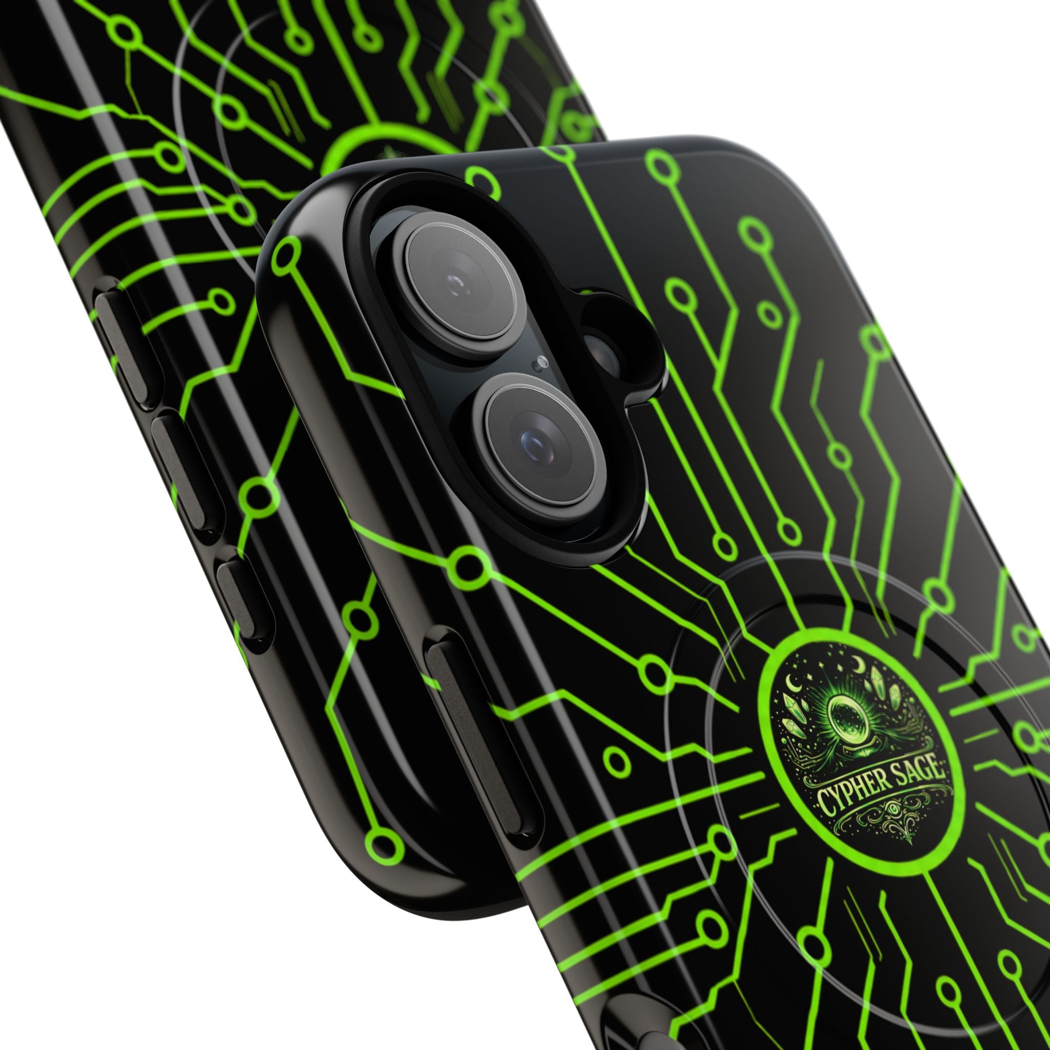 Cypher Sage - Circuitboard — Tough Magnetic iPhone Case