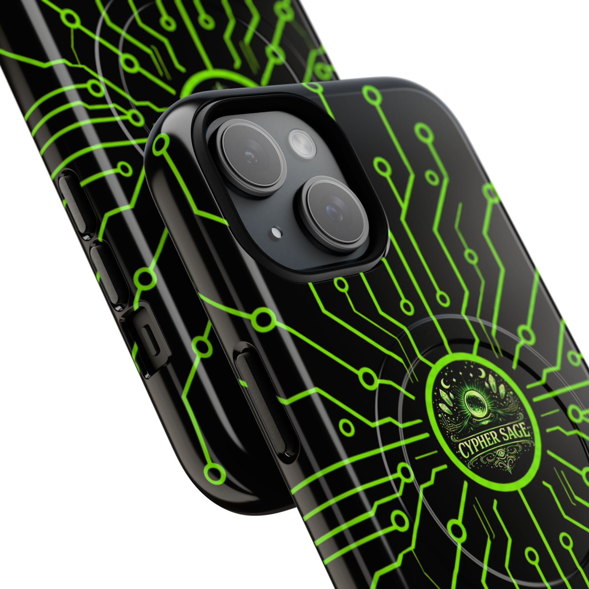 Cypher Sage - Circuitboard — Tough Magnetic iPhone Case