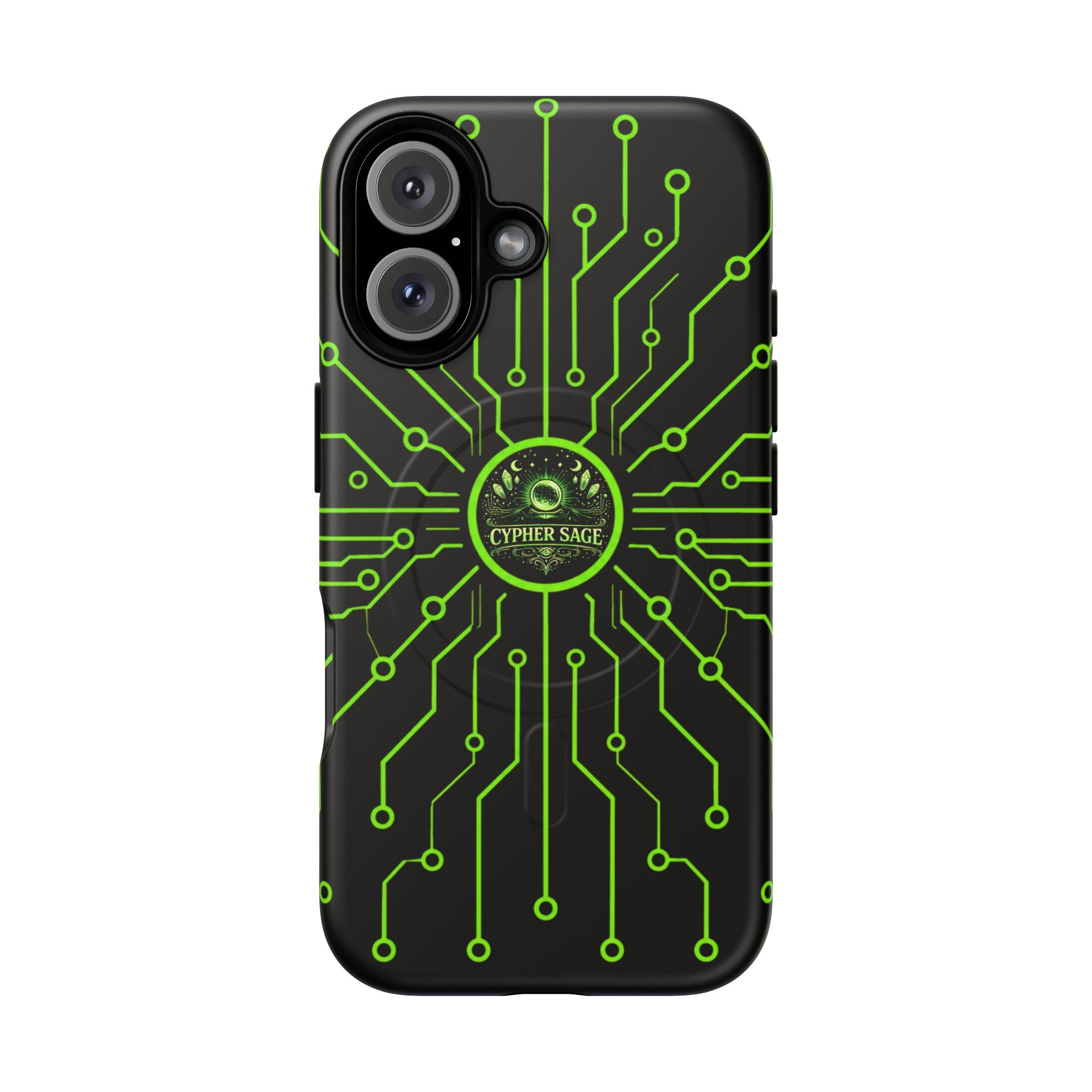 Cypher Sage - Circuitboard — Tough Magnetic iPhone Case