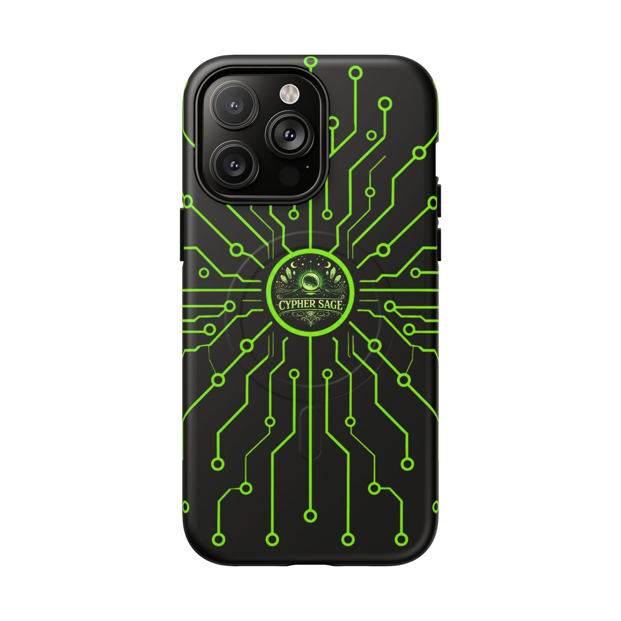 Cypher Sage - Circuitboard — Tough Magnetic iPhone Case