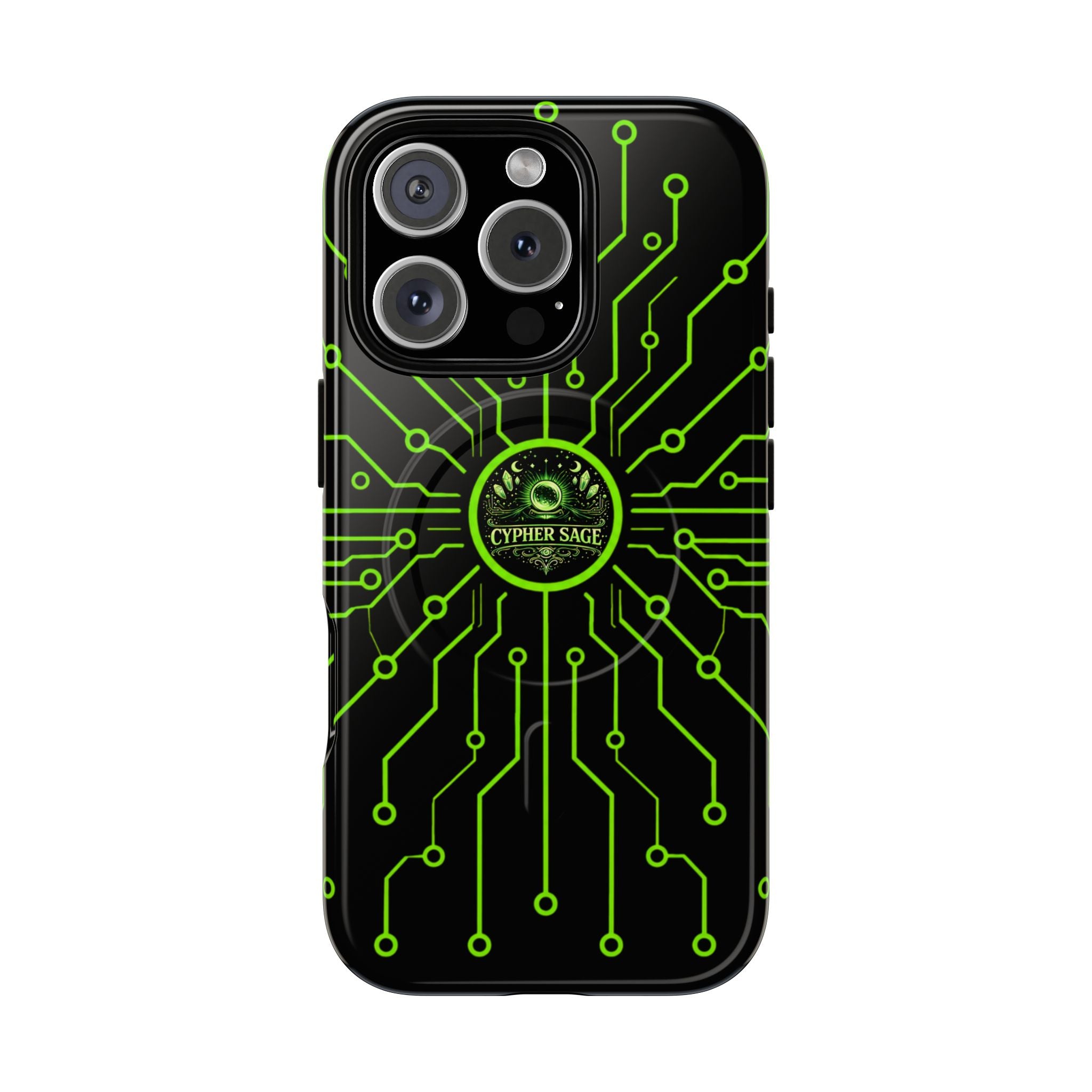 Cypher Sage - Circuitboard — Tough Magnetic iPhone Case