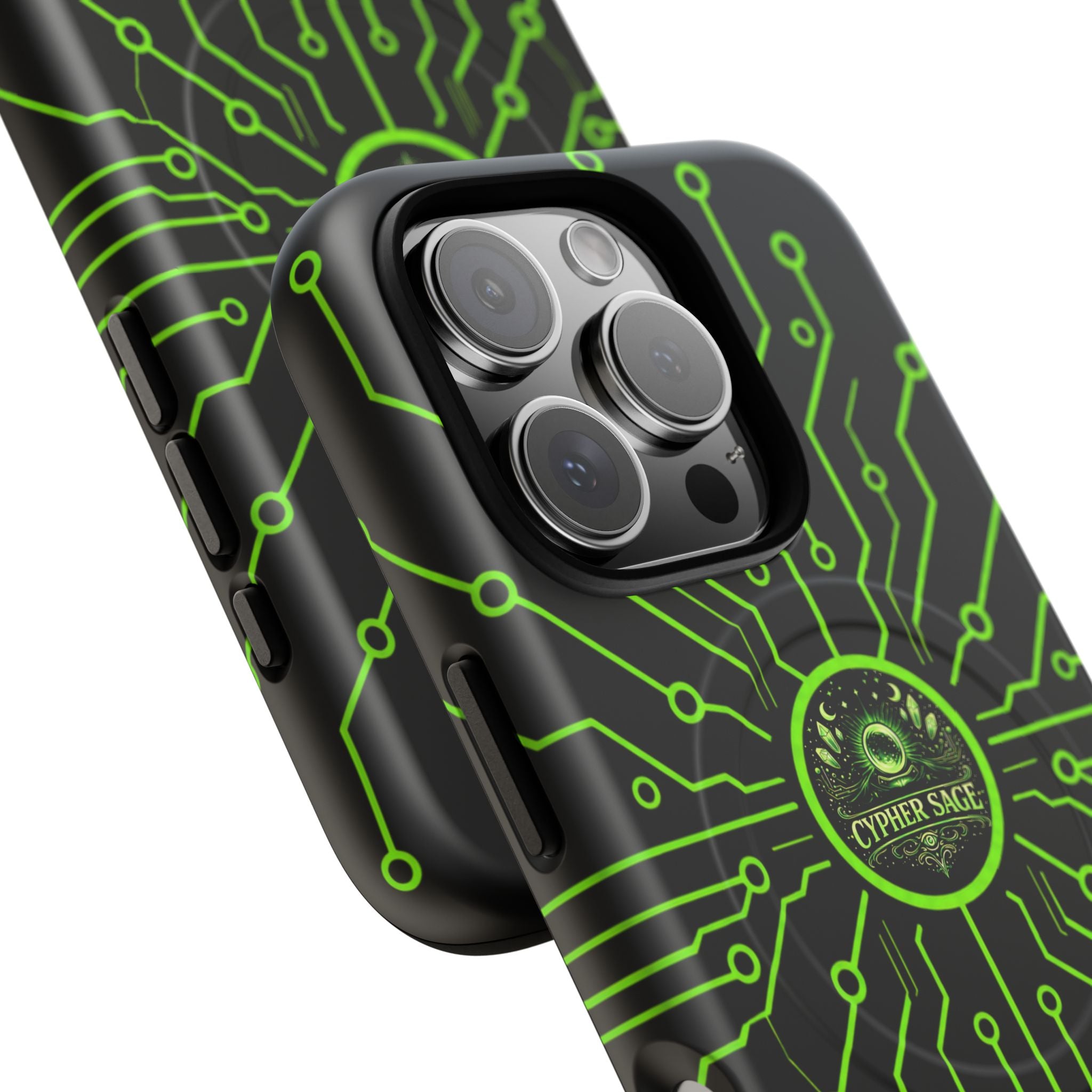 Cypher Sage - Circuitboard — Tough Magnetic iPhone Case