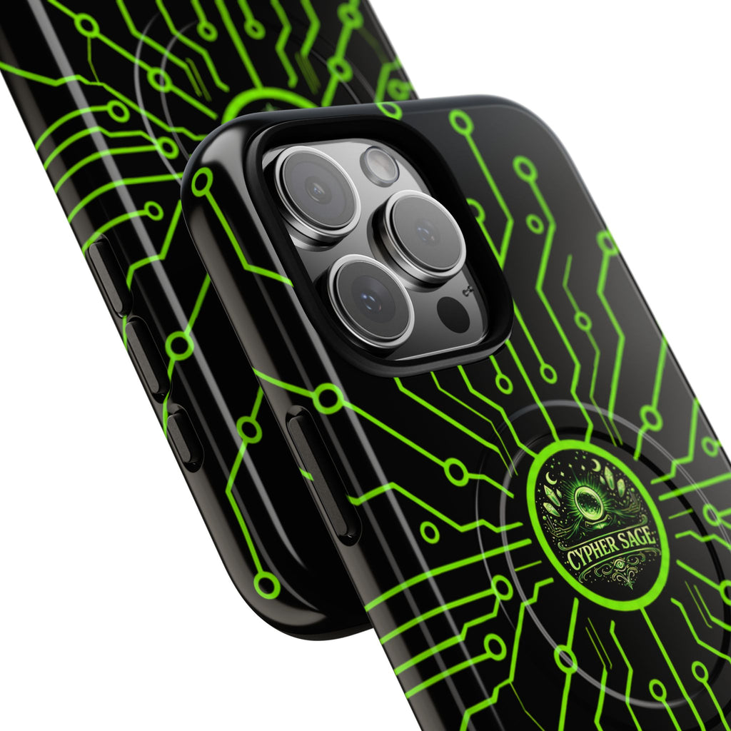 Cypher Sage - Circuitboard — Tough Magnetic iPhone Case