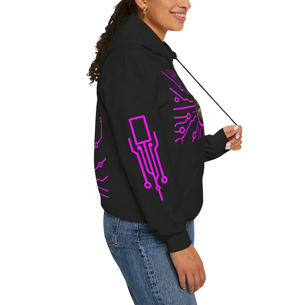 Cypher Sage - Circuitboard — Hoodie Limited Edition Jackie Paige Pink