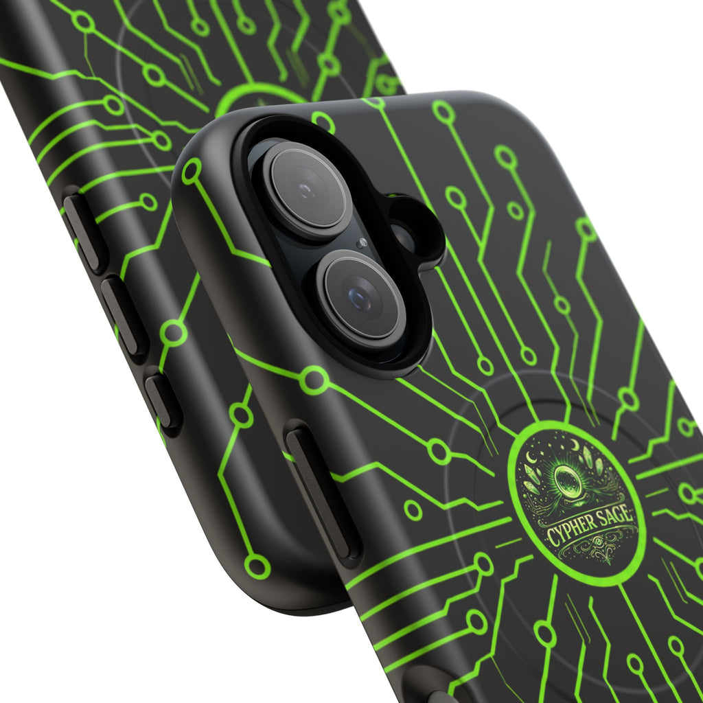 Cypher Sage - Circuitboard — Tough Magnetic iPhone Case