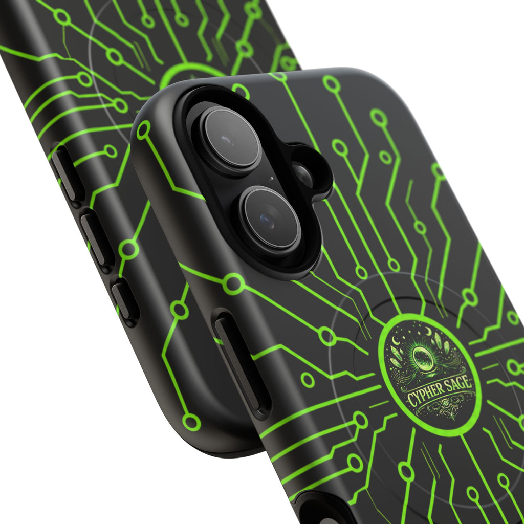 Cypher Sage - Circuitboard — Tough Magnetic iPhone Case