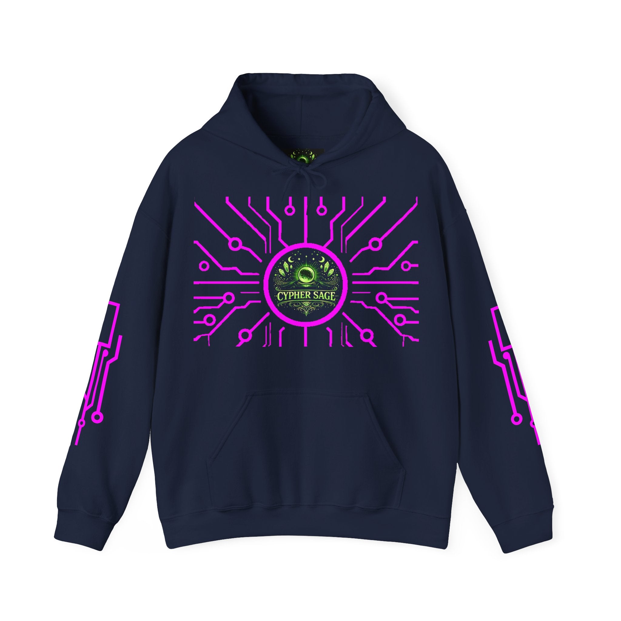 Cypher Sage - Circuitboard — Hoodie Limited Edition Jackie Paige Pink