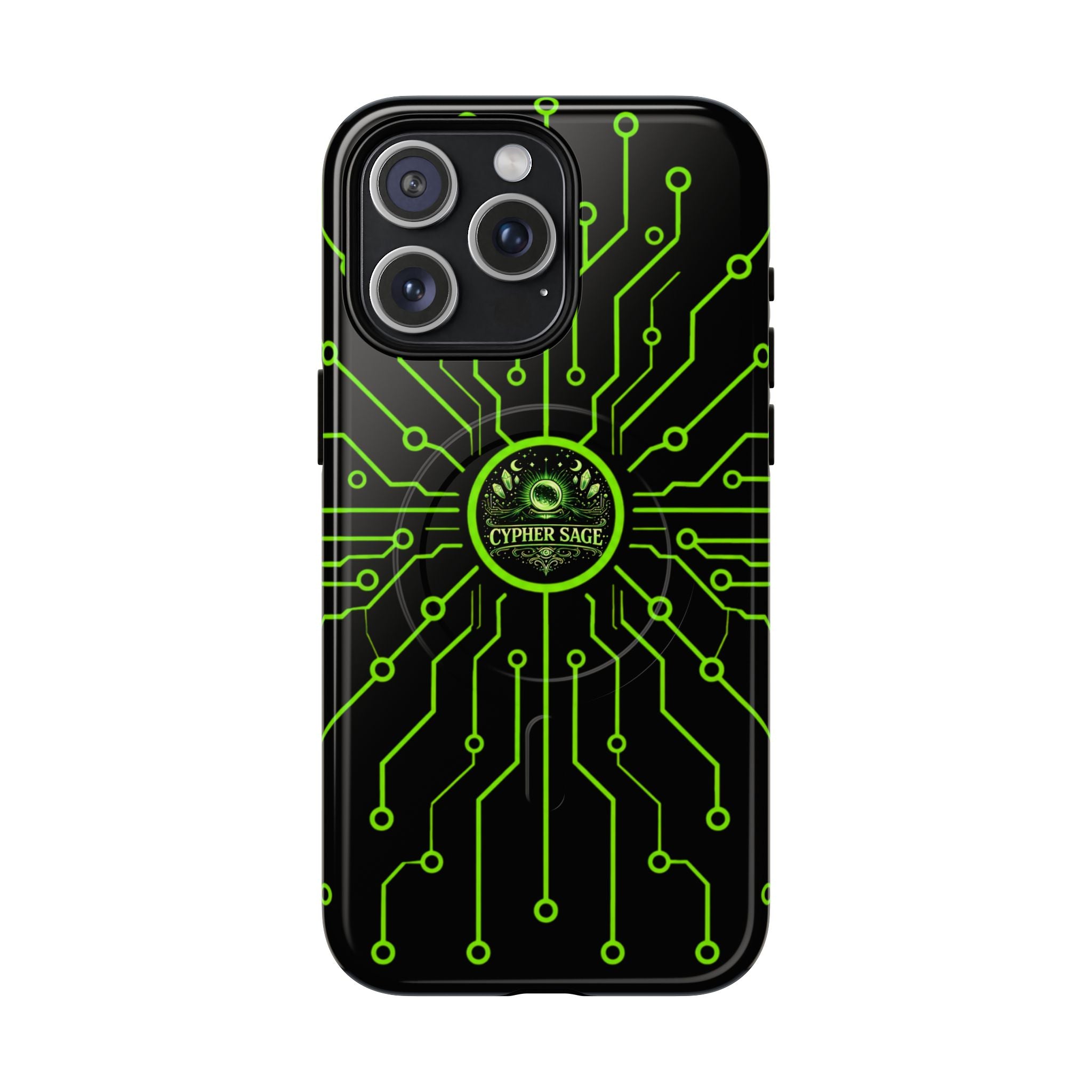 Cypher Sage - Circuitboard — Tough Magnetic iPhone Case