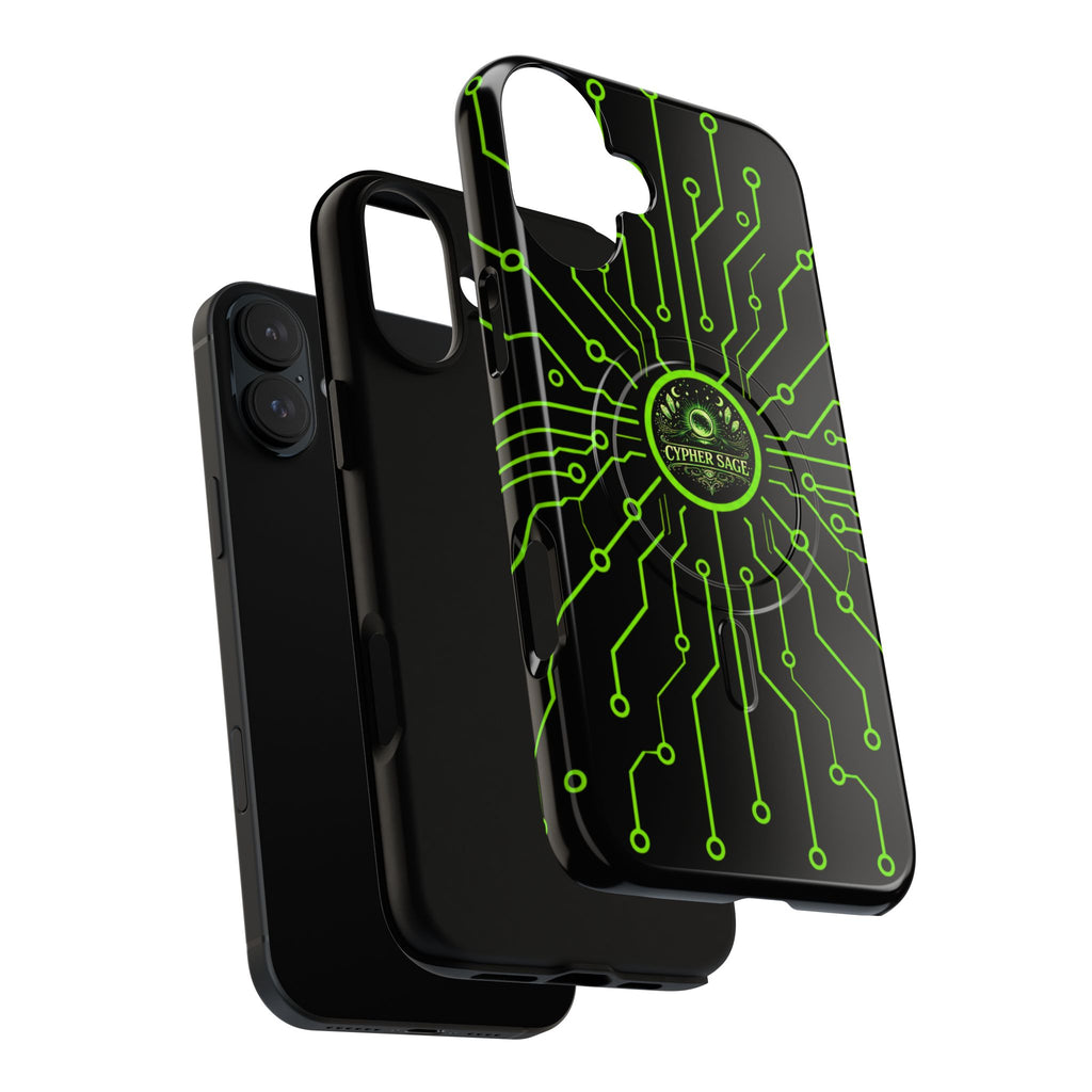 Cypher Sage - Circuitboard — Tough Magnetic iPhone Case