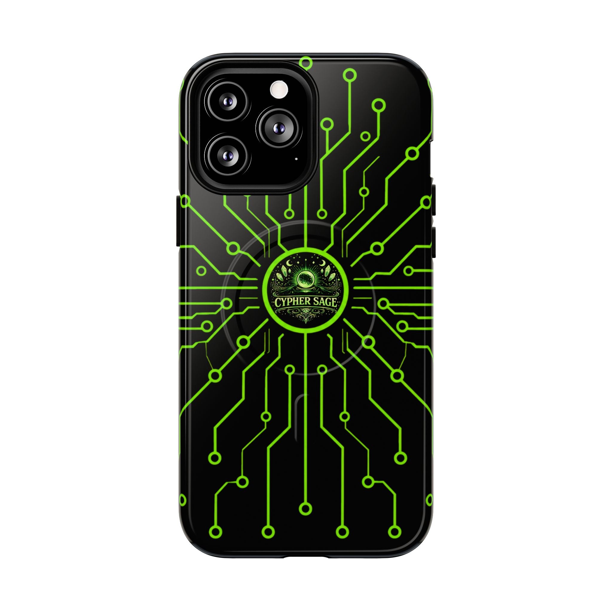 Cypher Sage - Circuitboard — Tough Magnetic iPhone Case