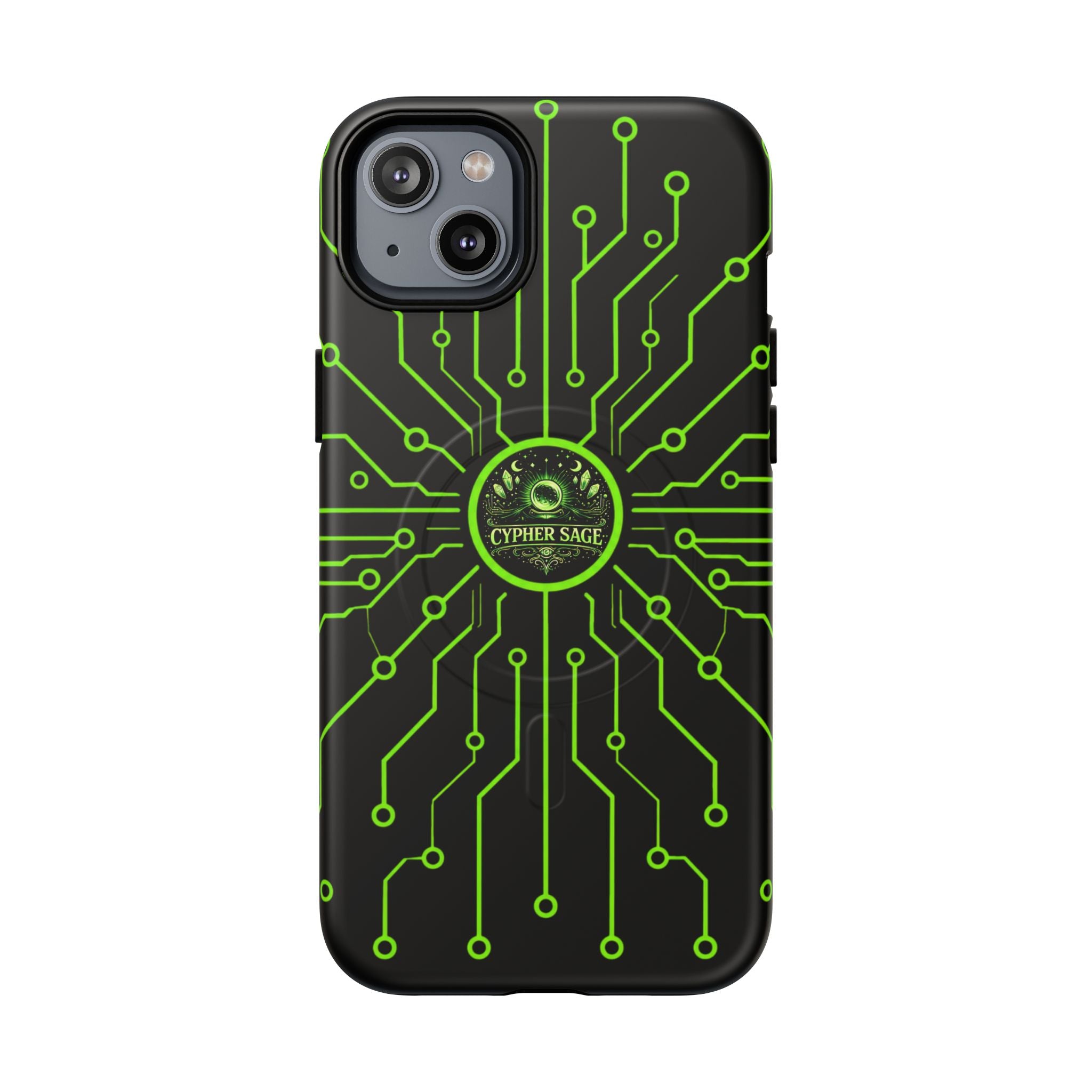 Cypher Sage - Circuitboard — Tough Magnetic iPhone Case