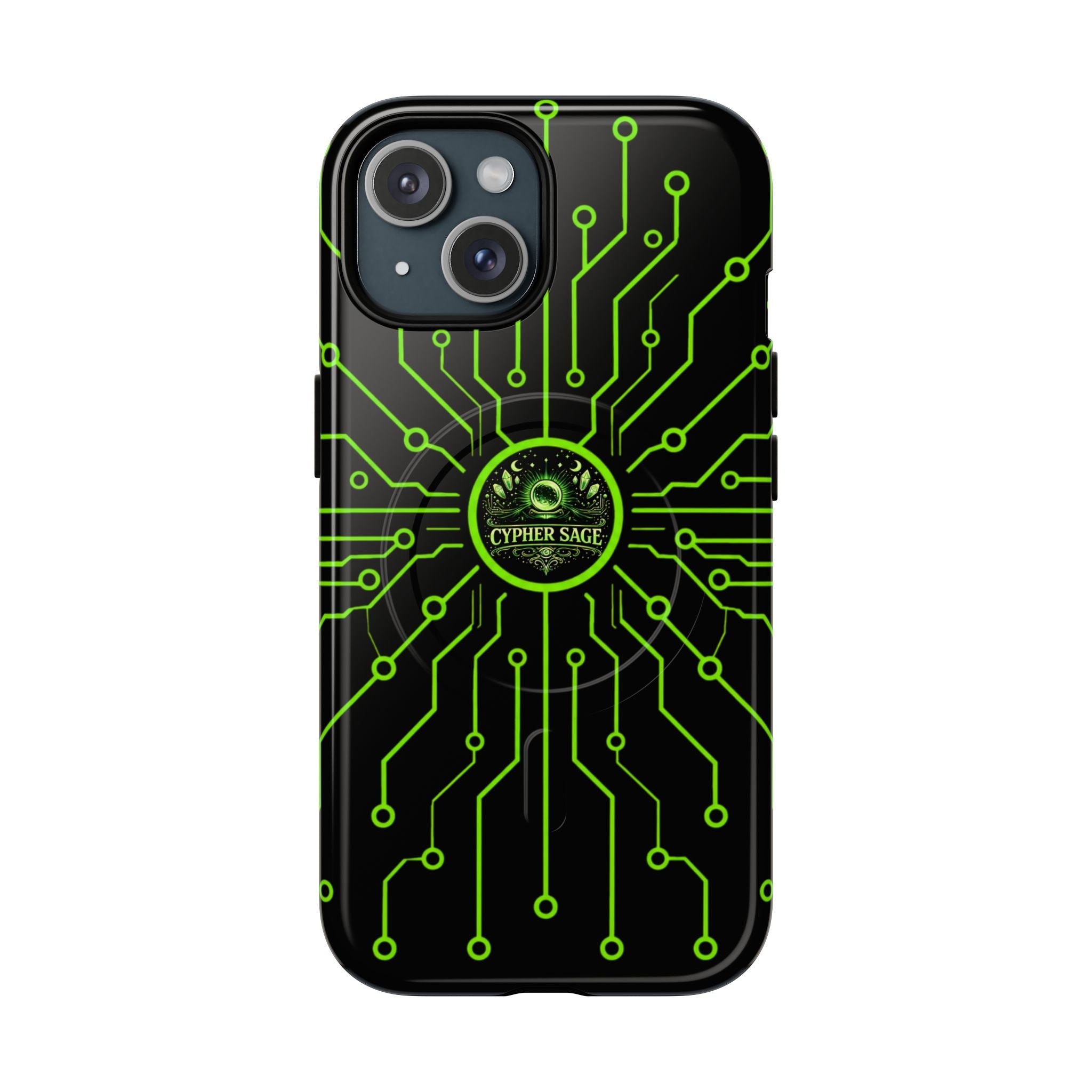 Cypher Sage - Circuitboard — Tough Magnetic iPhone Case