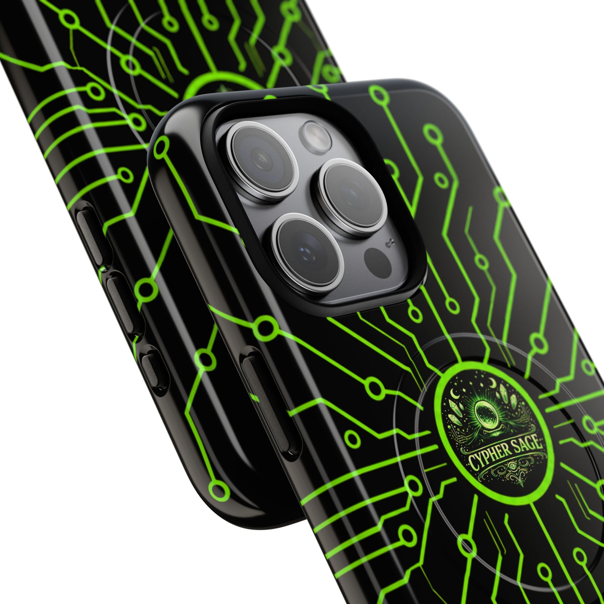 Cypher Sage - Circuitboard — Tough Magnetic iPhone Case