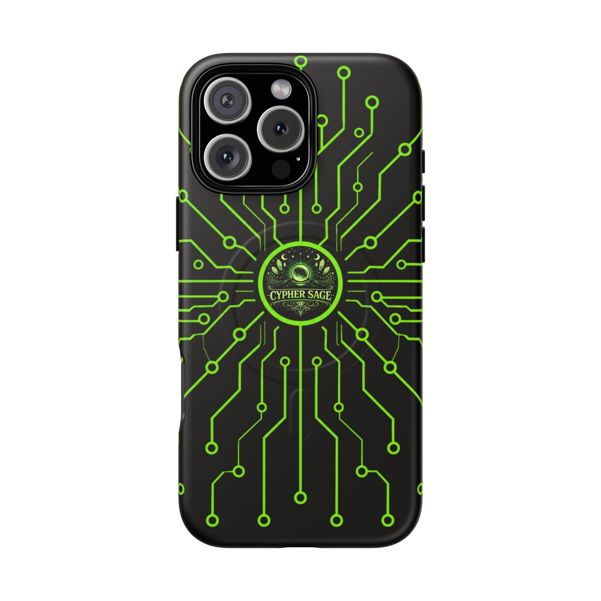 Cypher Sage - Circuitboard — Tough Magnetic iPhone Case