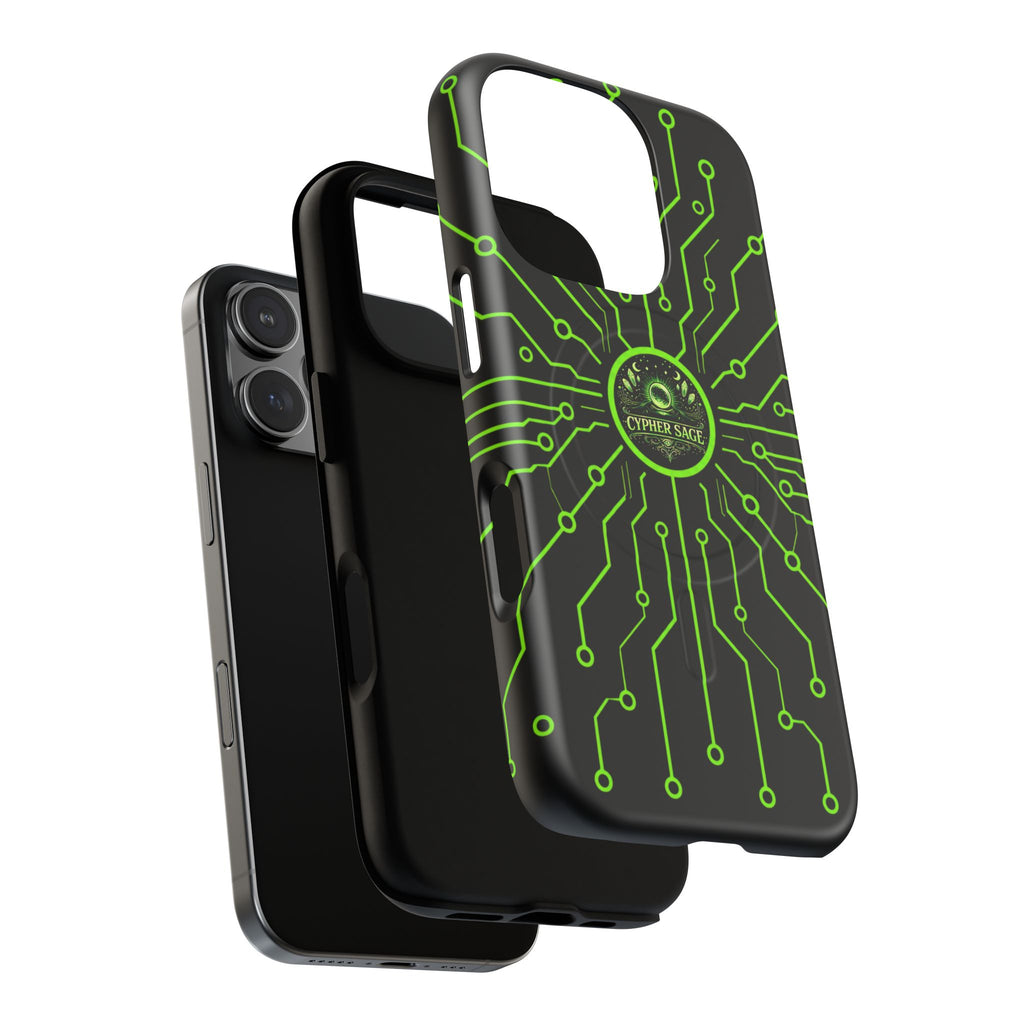 Cypher Sage - Circuitboard — Tough Magnetic iPhone Case