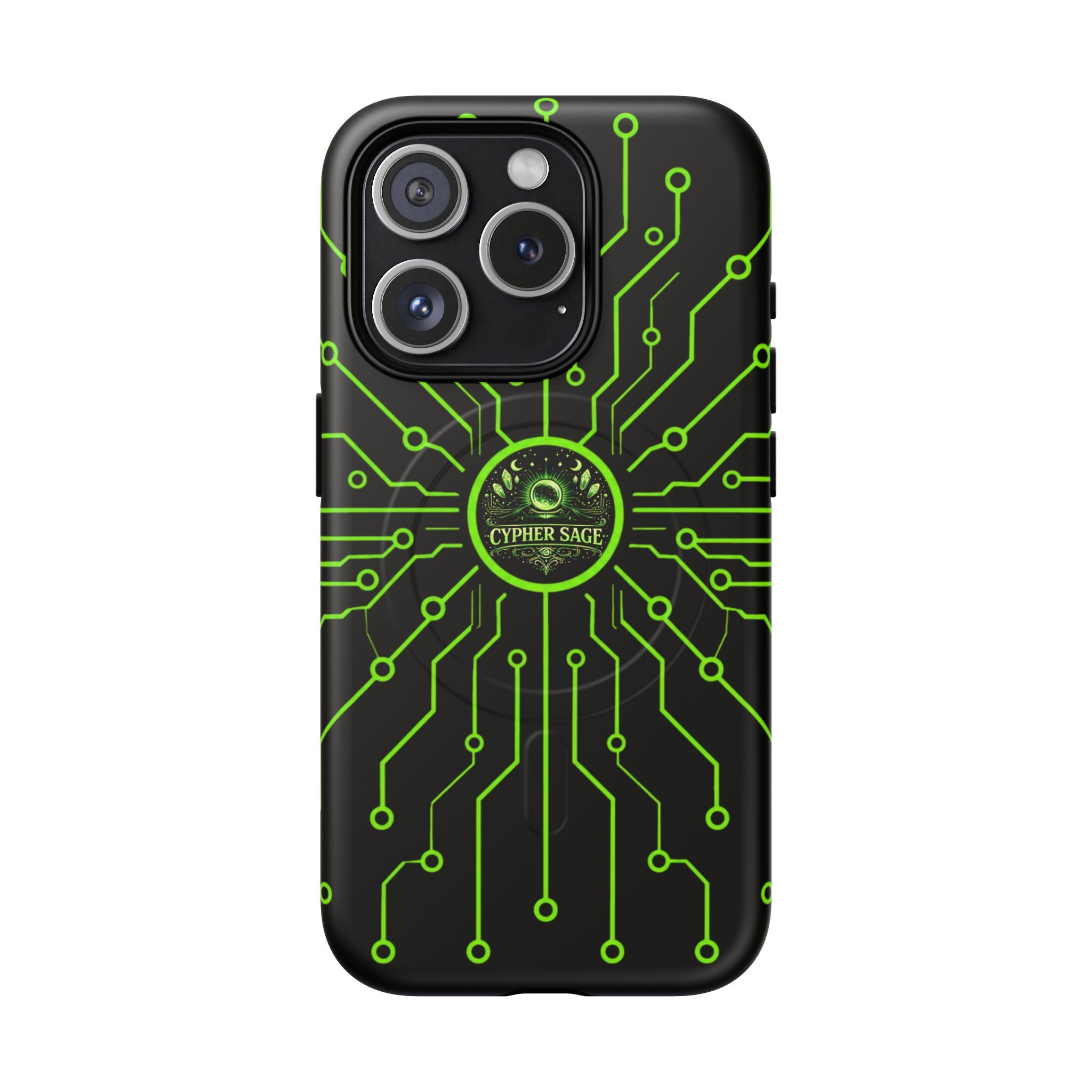 Cypher Sage - Circuitboard — Tough Magnetic iPhone Case