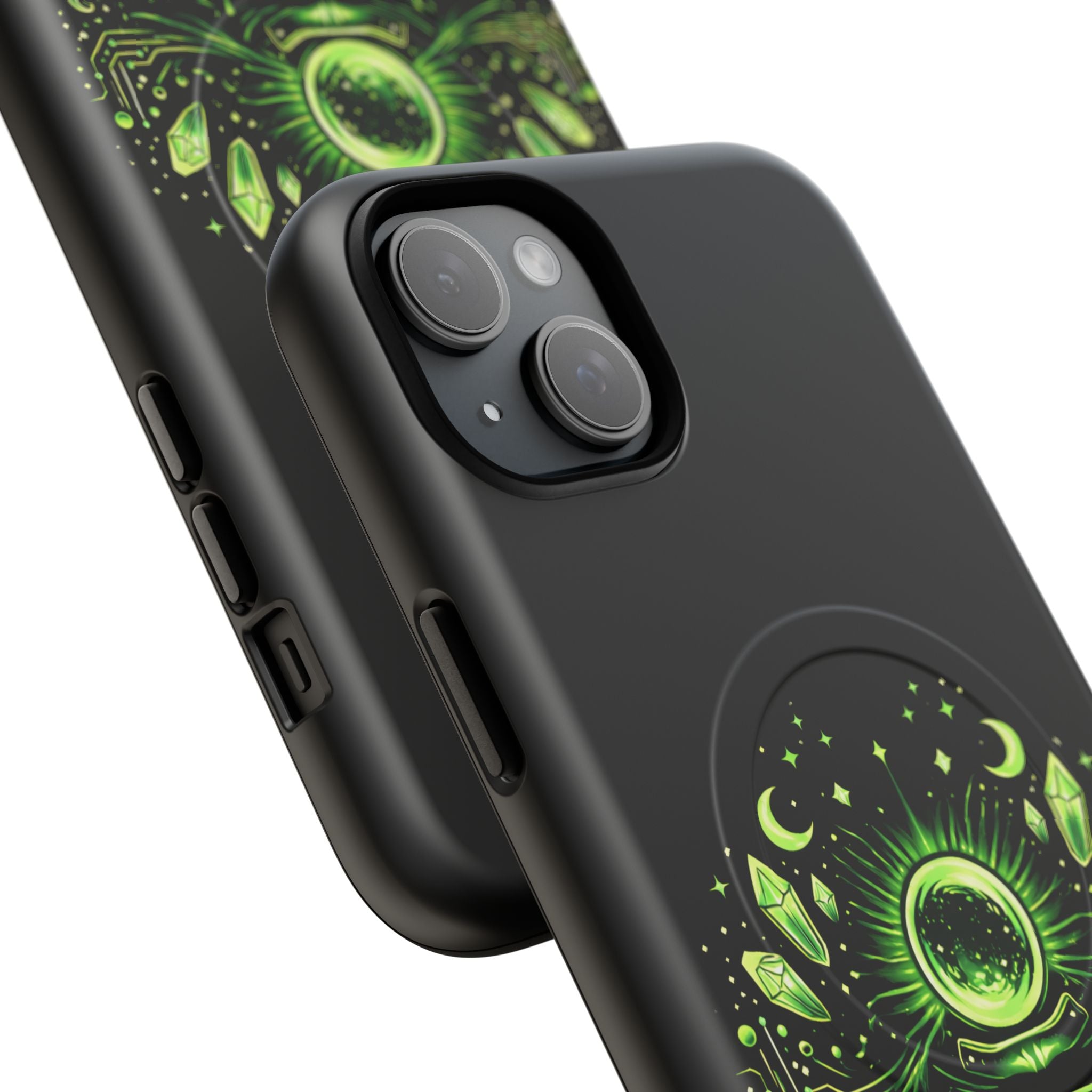 Cyberpunk Phone Case — "CYPHER SAGE" Tough Magnetic iPhone Case