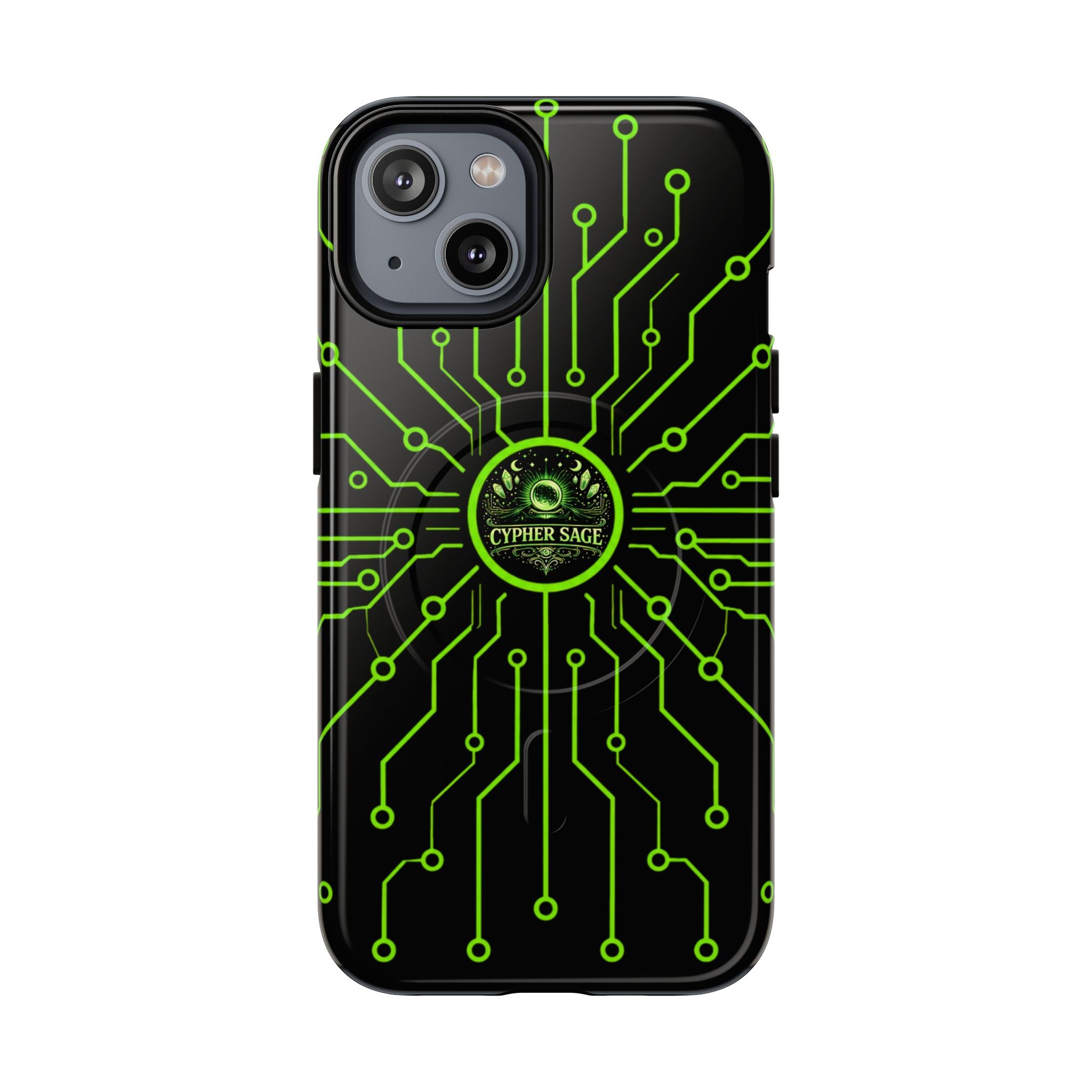 Cypher Sage - Circuitboard — Tough Magnetic iPhone Case