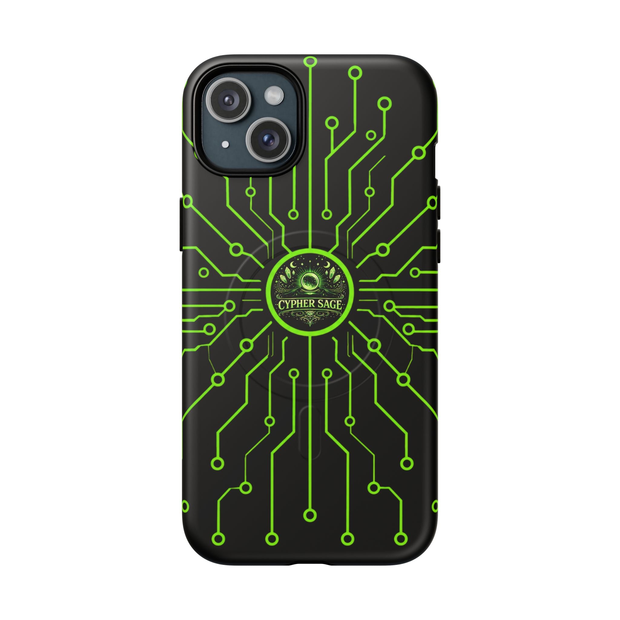 Cypher Sage - Circuitboard — Tough Magnetic iPhone Case