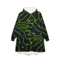 Cypher Sage - Circuitboard — Hooded Blanket