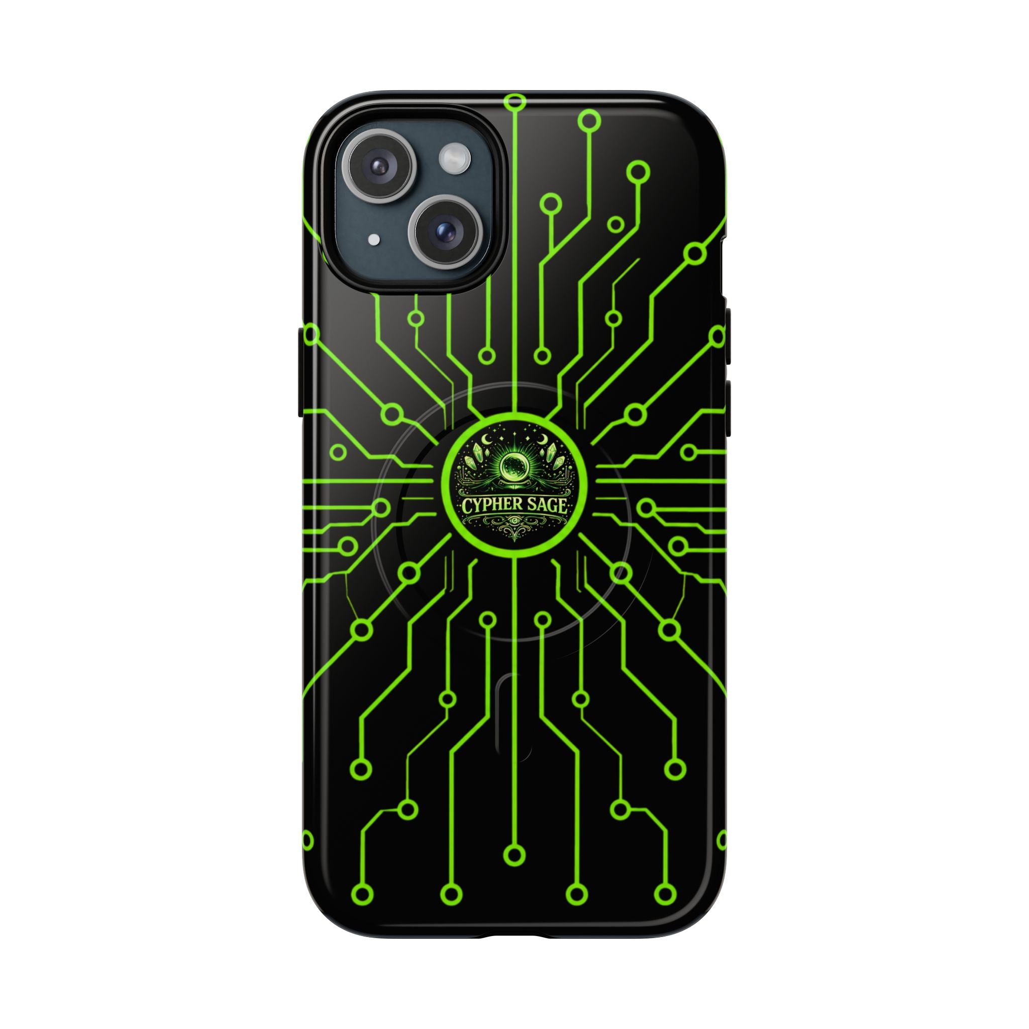 Cypher Sage - Circuitboard — Tough Magnetic iPhone Case
